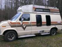 1980s Ford Camper Van