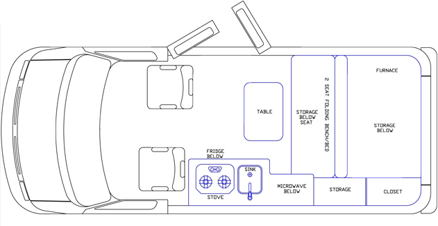 Pleasure-Way Traverse Blueprint